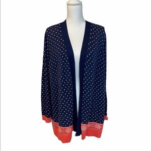 Lands’ End 2X Cardigan